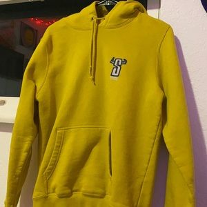 Stussy Yellow Medium Hoodie